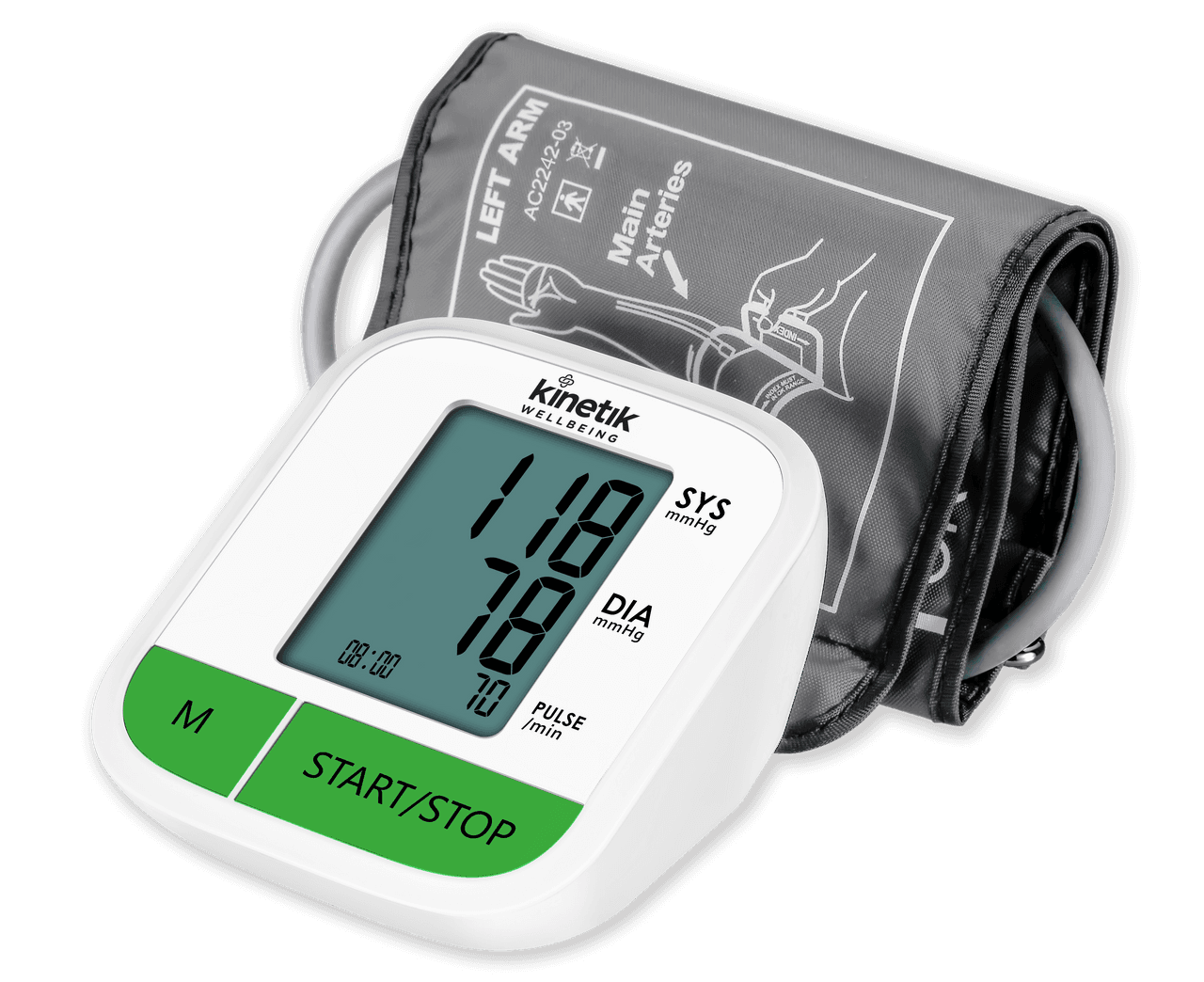 Kinetik Wellbeing Automatic Blood Pressure Monitor (WBP1) Image 1