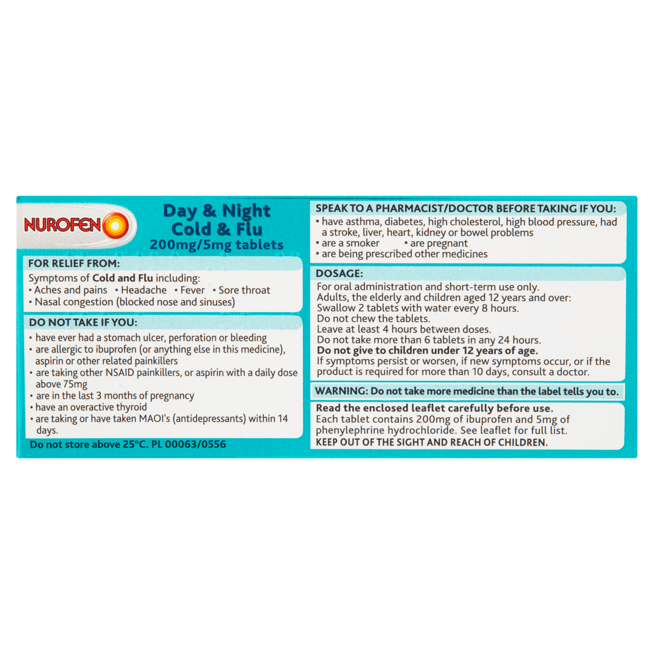 Nurofen Day & Night Cold & Flu 200mg Image https://cdn11.bigcommerce.com/s-g585yu857h/images/stencil/1280w/products/5358/10213/5000158104334_T20__44183.1740668112.png1