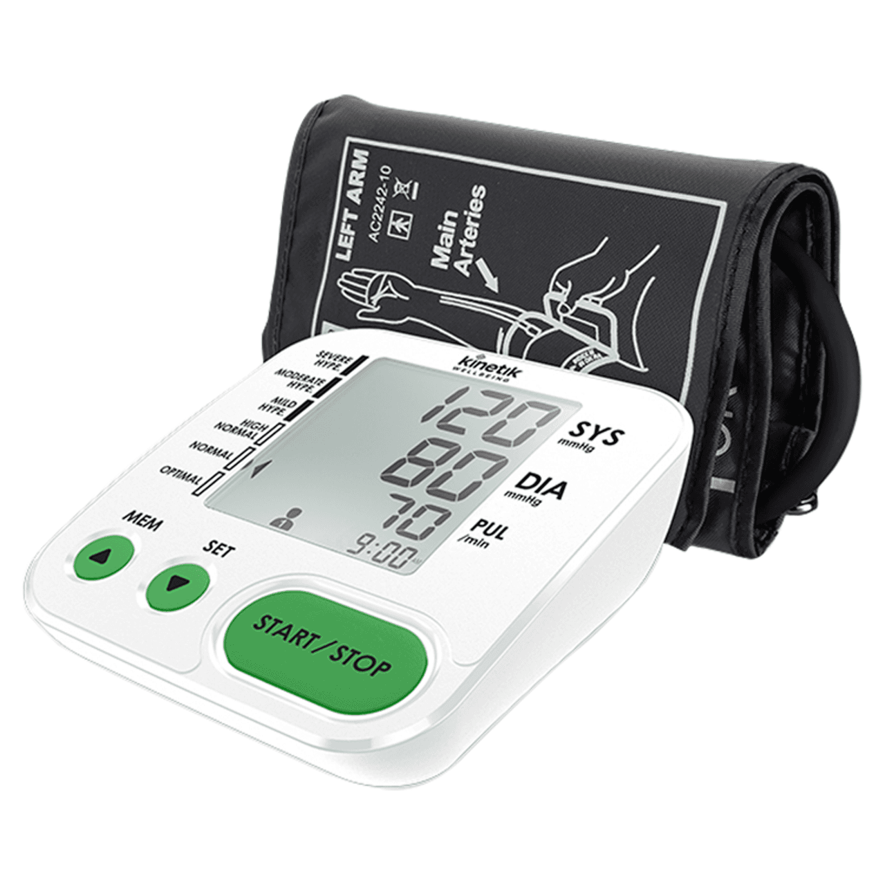 Kinetik Wellbeing Automatic Blood Pressure Monitor (TMB-1970) Image 1