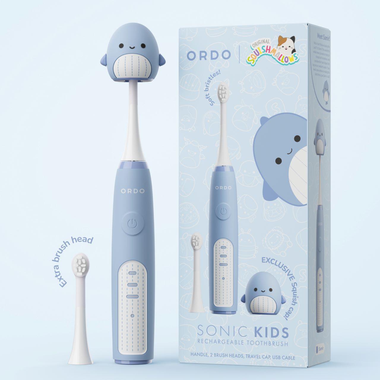 Ordo Sonic Kids Rechargeable Toothbrush - Squishmallows Samir Image 1