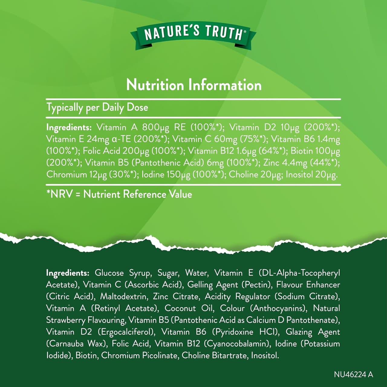 Nature's Truth Teen Multivitamin Natural Strawberry Flavour 60 Gummies Image https://cdn11.bigcommerce.com/s-g585yu857h/images/stencil/1280w/products/5420/37961/81BoR0NbkoL._AC_SL1500___34848.1787328430.jpg1