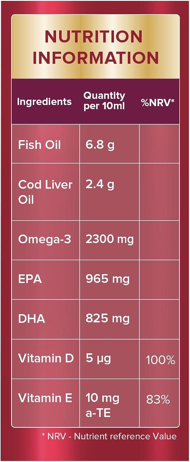Seven Seas Max Strength Cod Liver Oil 450ml Image https://cdn11.bigcommerce.com/s-g585yu857h/images/stencil/1280w/products/5440/38160/61abDE64VQL._AC_SL1500___71944.1787589191.jpg1