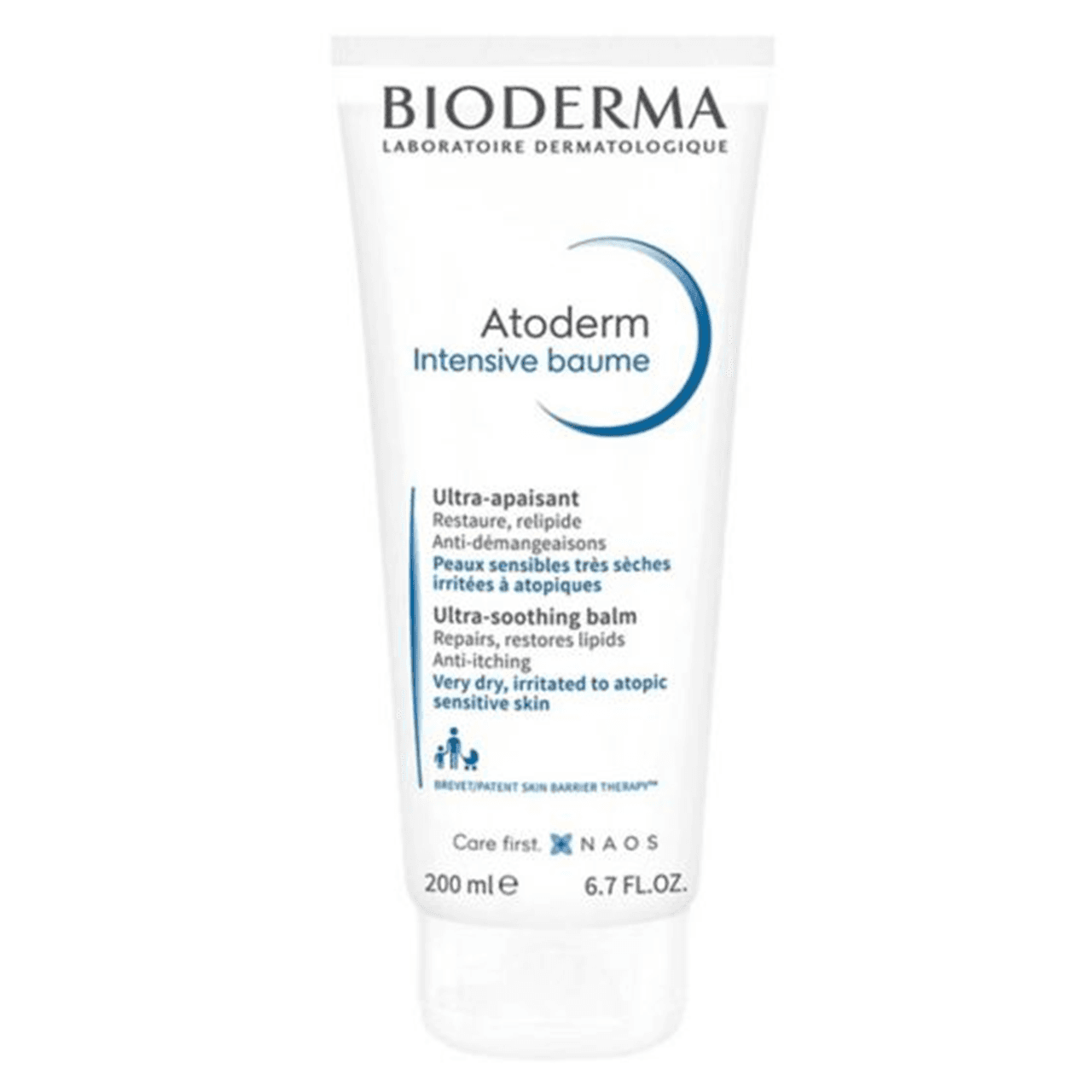 Bioderma Atoderm Intensive Balm Emollient Cream, For Very Dry And Itchy Skin Prone To Eczema 200ml Image 1