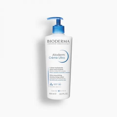 Bioderma Atoderm Cream Ultra Moisturiser for Dry Skin 500ml Image 1