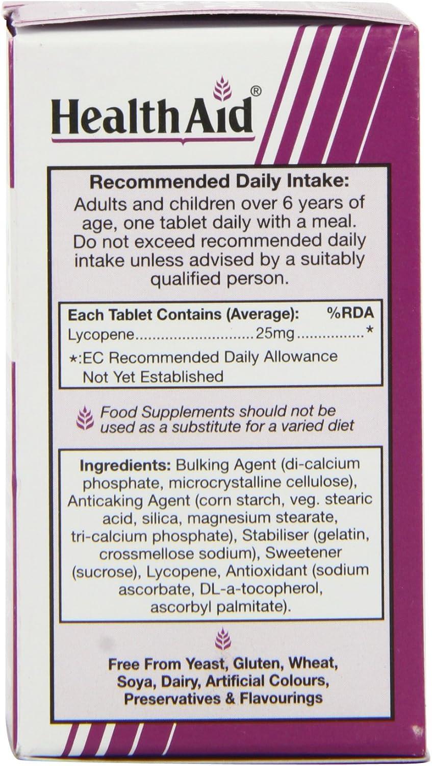 HealthAid Lycopene 25mg 30 Tablets Image https://cdn11.bigcommerce.com/s-g585yu857h/images/stencil/1280w/products/5527/38156/81nbITjInhL._AC_SL1500___84646.1787587322.jpg1