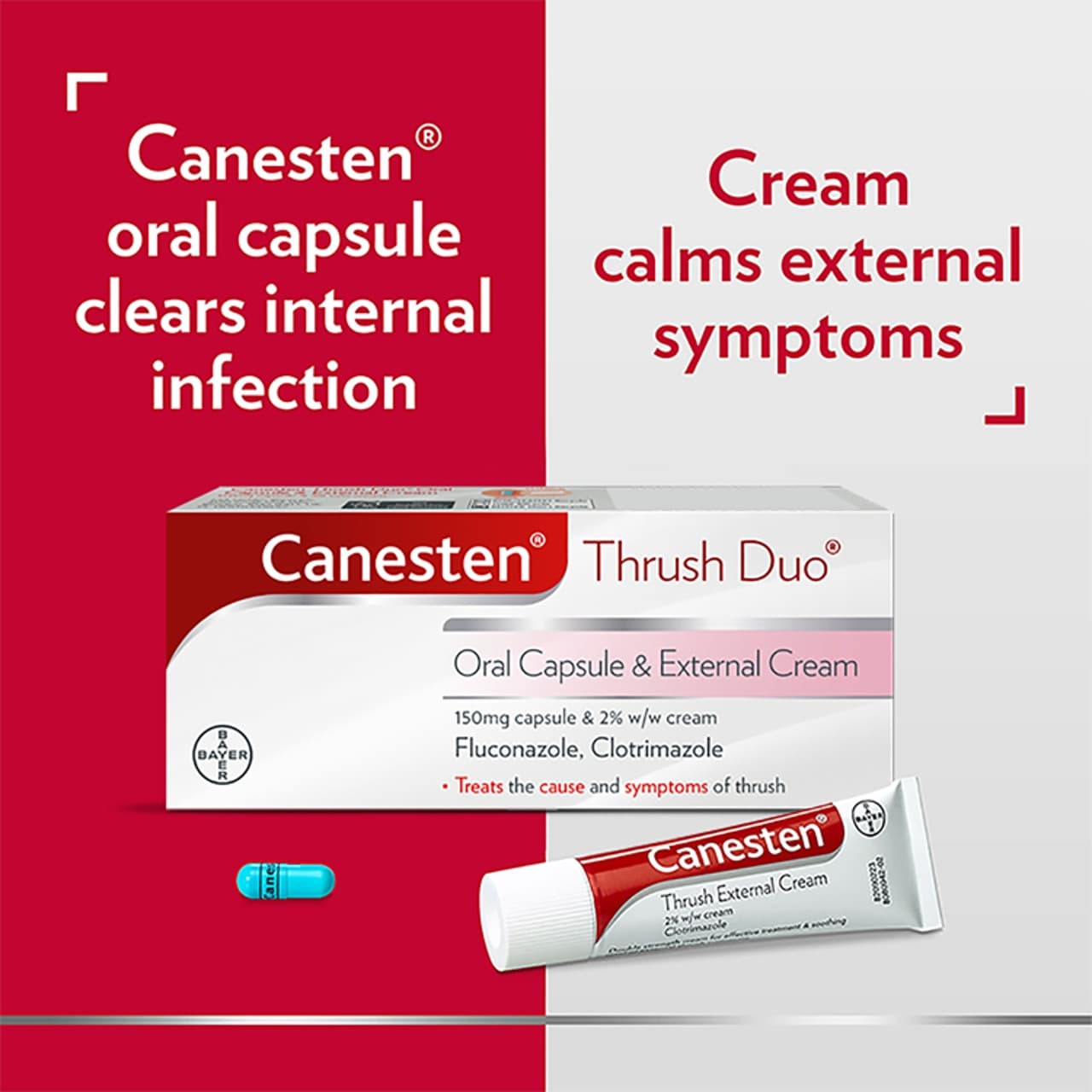Canesten Thrush Oral Capsule & External Cream 10g Duo Image https://cdn11.bigcommerce.com/s-g585yu857h/images/stencil/1280w/products/5561/19945/5010605402128_T60___34487.1784627308.jpg1