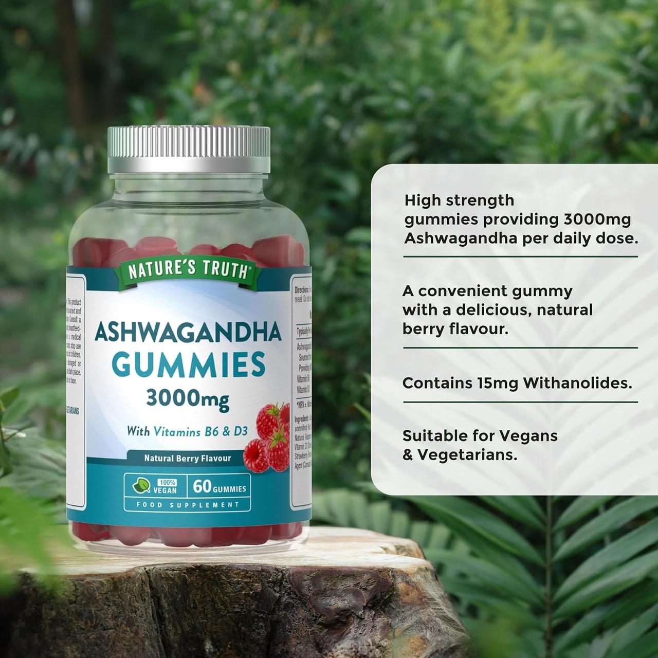 Nature's Truth Ashwagandha 1200mg Natural Raspberry Flavour 60 Gummies Image https://cdn11.bigcommerce.com/s-g585yu857h/images/stencil/1280w/products/5652/37965/81yuF97vvDL._AC_SL1500___85172.1787328493.jpg1