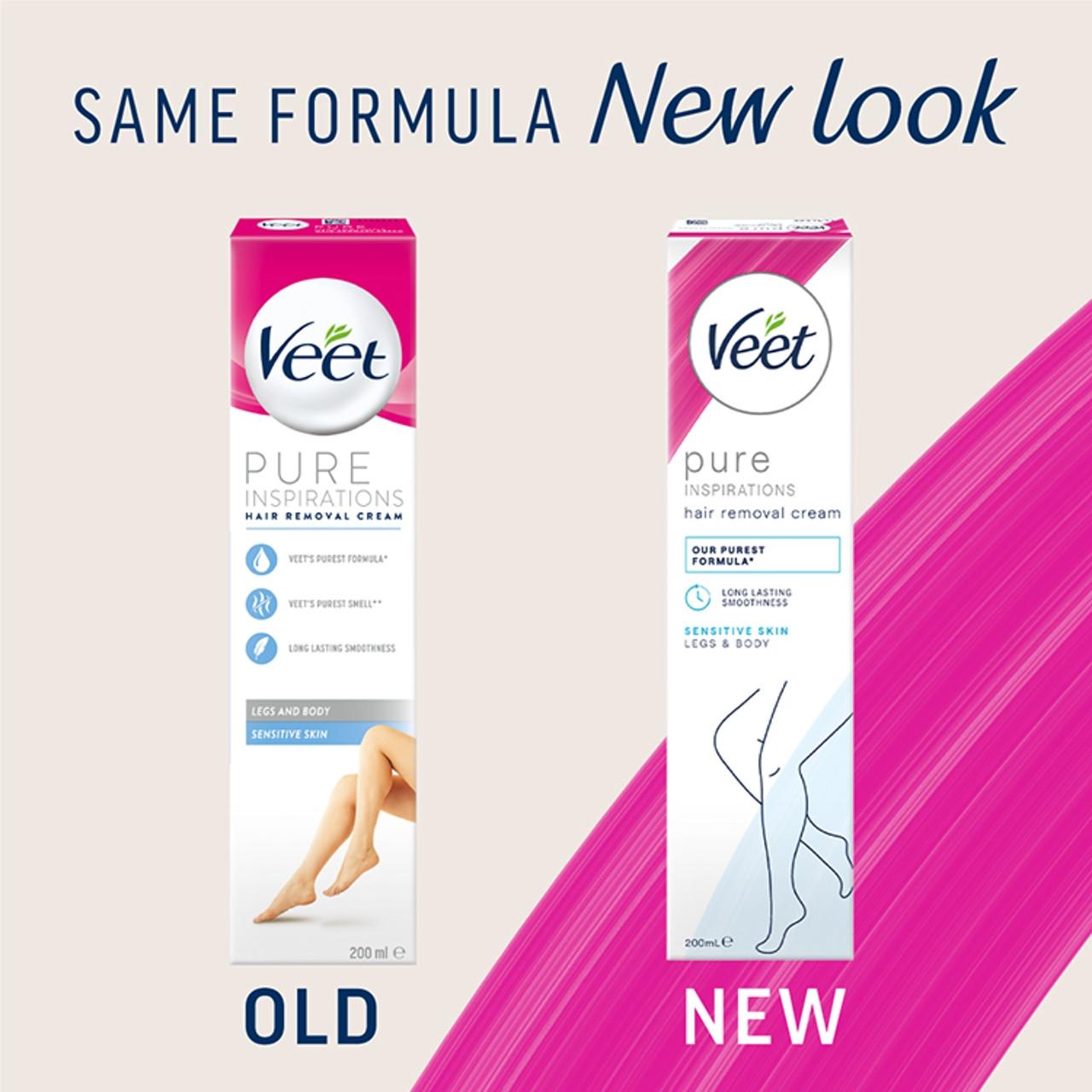 Veet Pure Inspirations Legs & Body Hair Removal Cream for Sensitive Skin 200ml Image https://cdn11.bigcommerce.com/s-g585yu857h/images/stencil/1280w/products/6389/11282/5011417540169_T60__74860.1740668142.jpg1