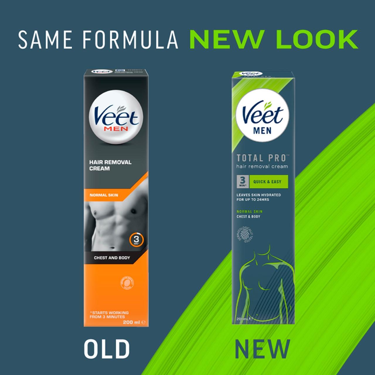 Veet Men Chest & Body Hair Removal Cream for Normal Skin 200ml Image https://cdn11.bigcommerce.com/s-g585yu857h/images/stencil/1280w/products/6397/11290/5011417561980_T60__73002.1782824218.jpg1