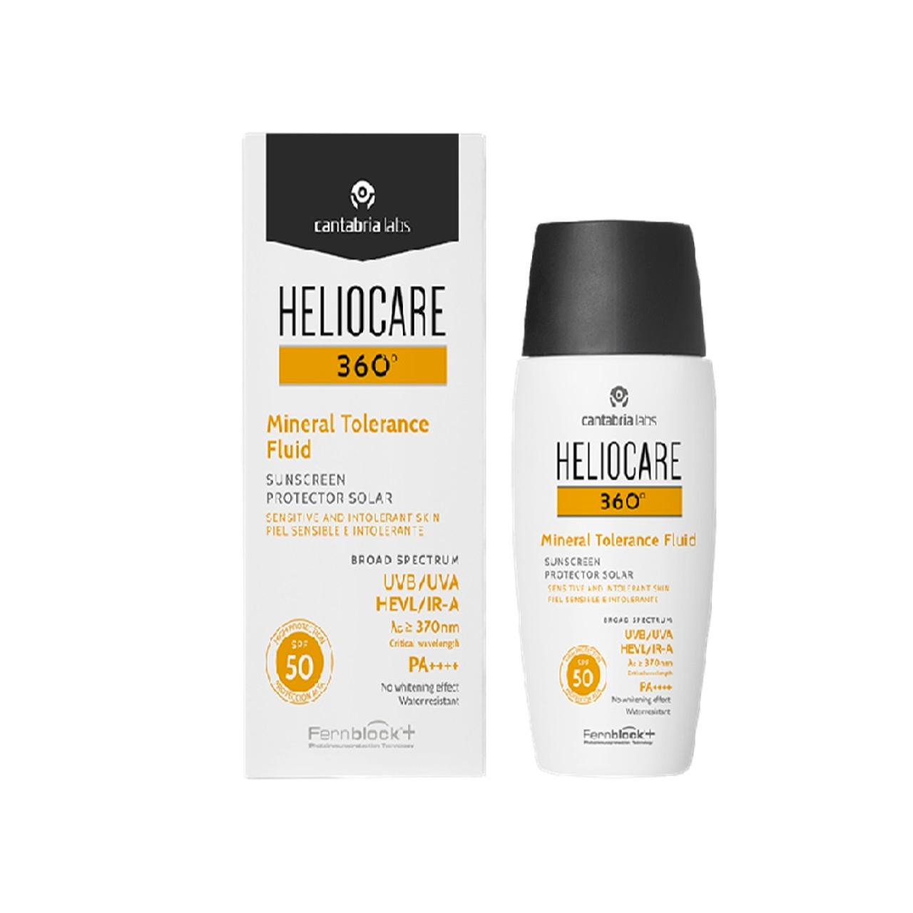 Heliocare 360 Mineral Tolerance Fluid SPF50 50ml Image 1
