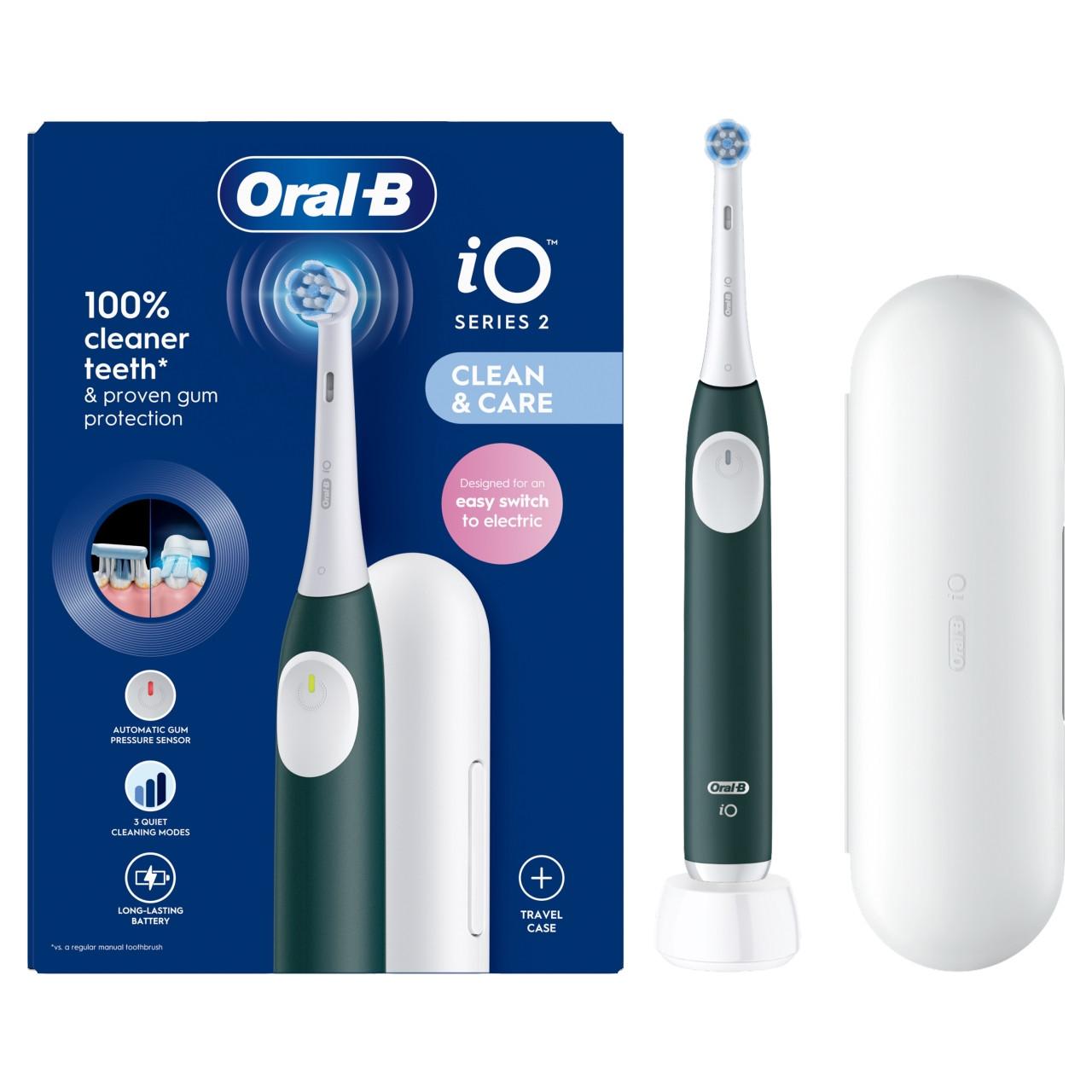 Oral-B iO2 Forest Green Electric Toothbrush &Travel Case Image https://cdn11.bigcommerce.com/s-g585yu857h/images/stencil/1280w/products/6513/11335/8700216344999_T12__69452.1782824506.jpg1