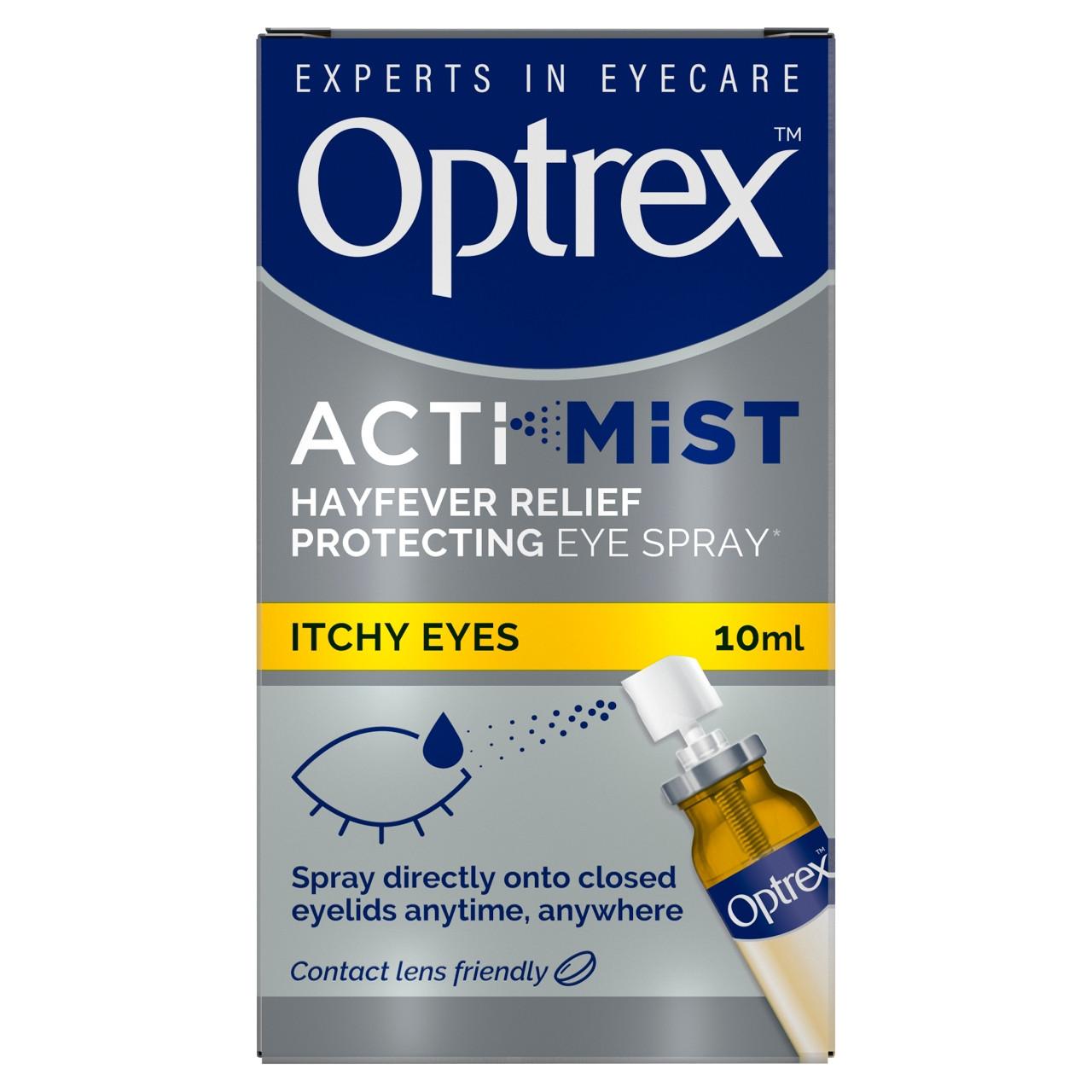 Optrex Actimist 2 in 1 for Itchy Watery Eyes 10ml Image 1