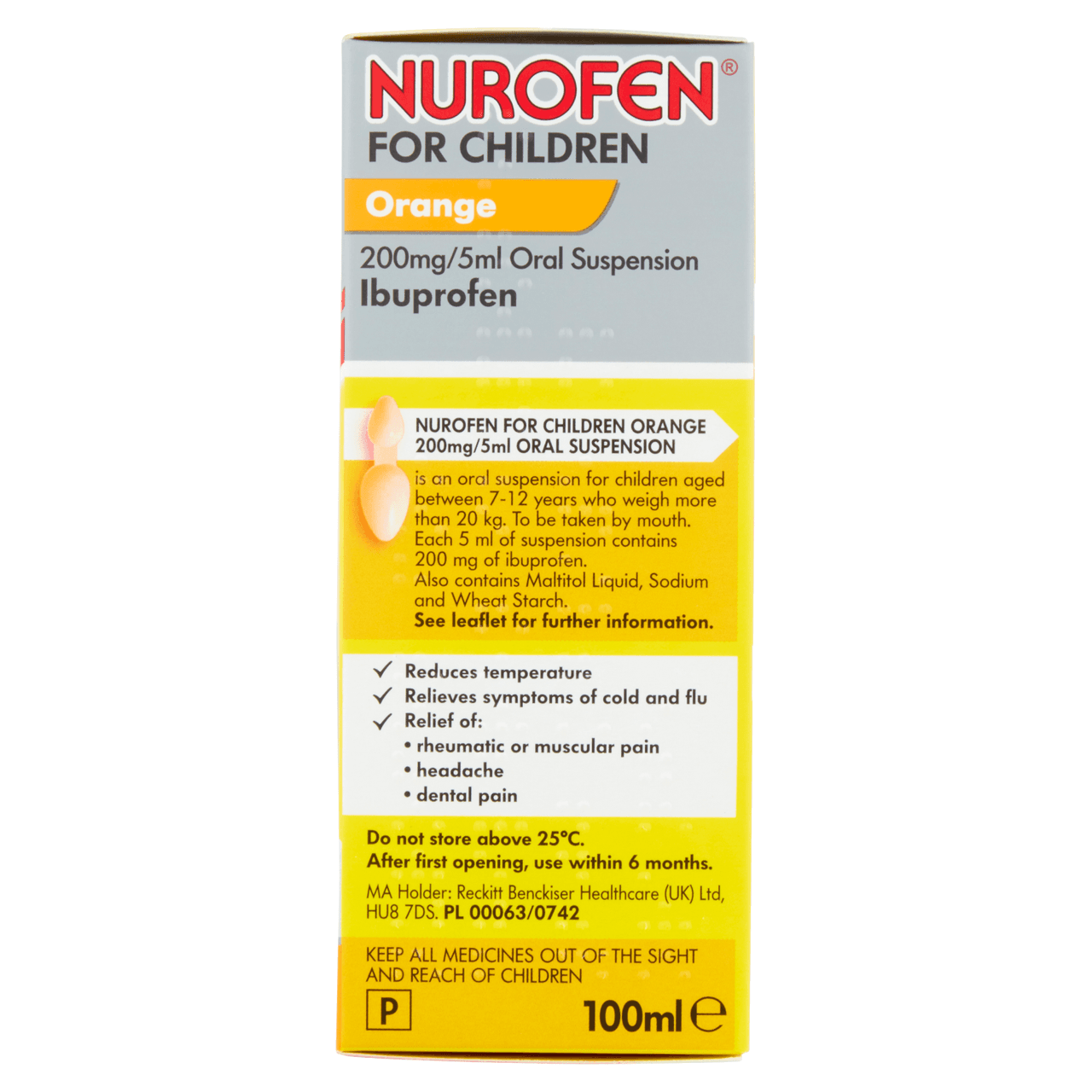 Nurofen Double Strength For Children 7-12 years Orange Flavour 100ml Image https://cdn11.bigcommerce.com/s-g585yu857h/images/stencil/1280w/products/6590/11584/5011417573259_T73__37323.1740668156.png1
