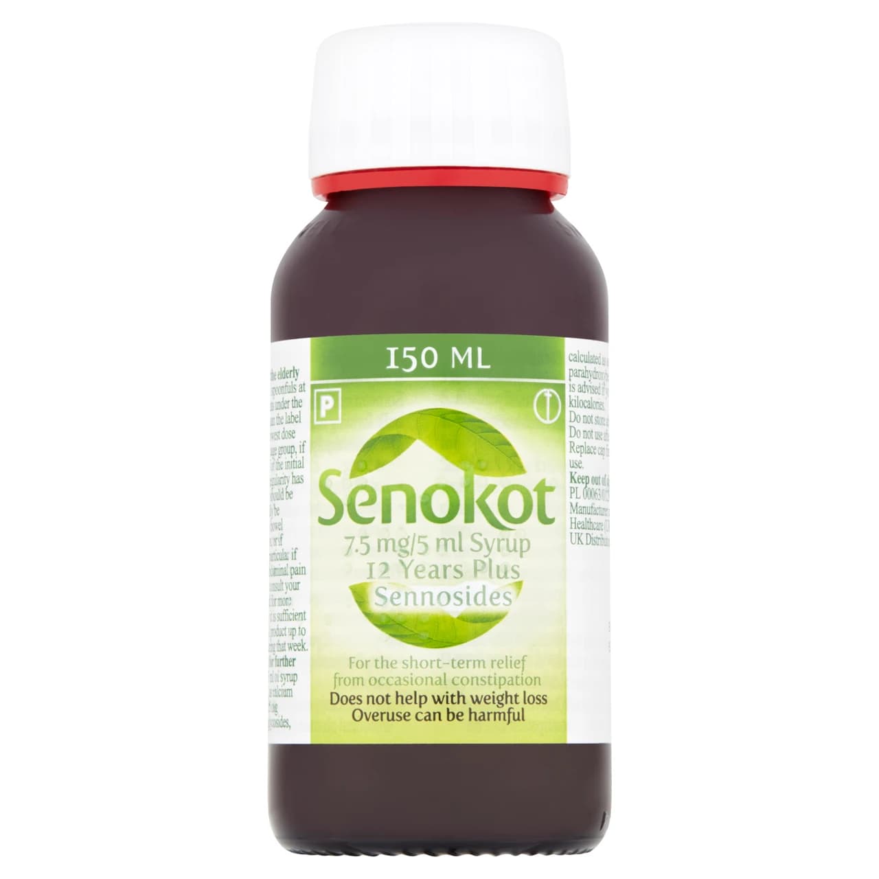 Senokot 7.5mg/5ml Syrup 150ml Image 1