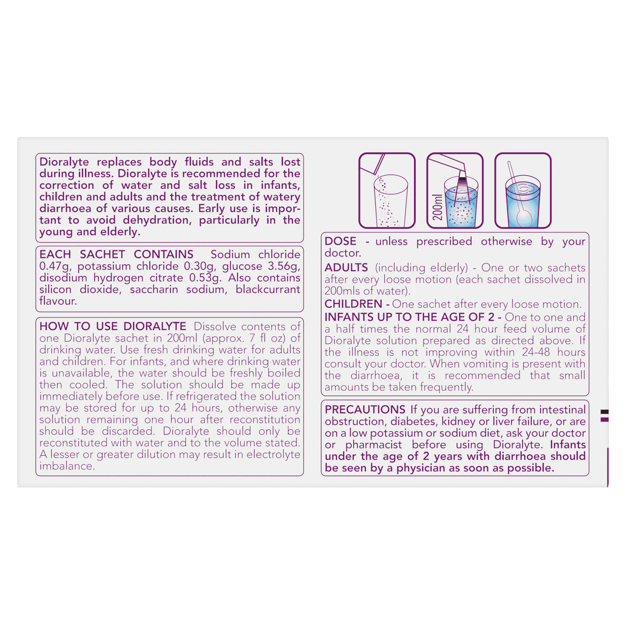 Dioralyte Blackcurrant Sachets 20 Sachets Image https://cdn11.bigcommerce.com/s-g585yu857h/images/stencil/1280w/products/6650/11668/5391513951749_T72__70447.1740668160.png1