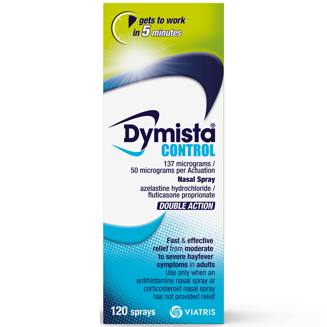 Dymista Control Nasal Spray 120 Sprays Image 1