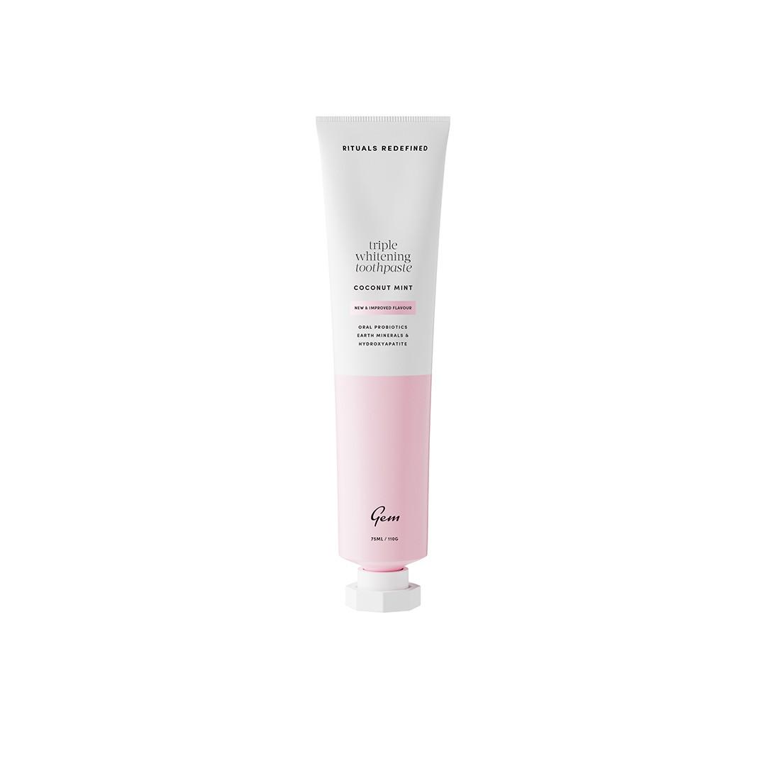 Gem Triple Whitening Toothpaste Coconut Mint 100g Image 1