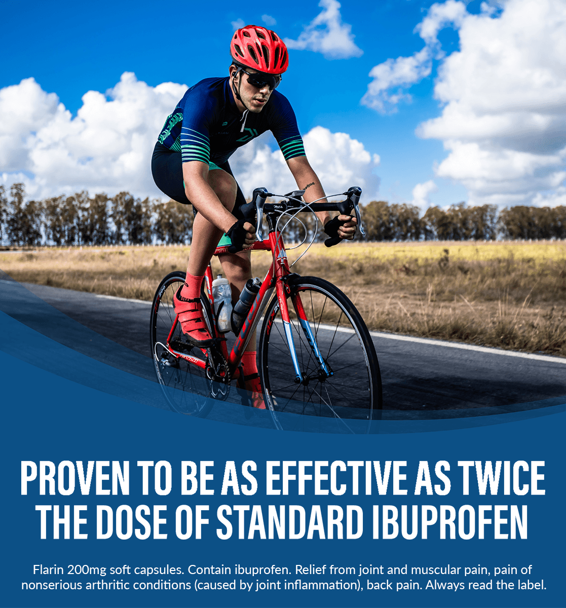 Flarin Ibuprofen 200mg 12 Soft Capsules Image https://cdn11.bigcommerce.com/s-g585yu857h/images/stencil/1280w/products/6746/11658/Bike_-_Blue__61922.1740668169.png1