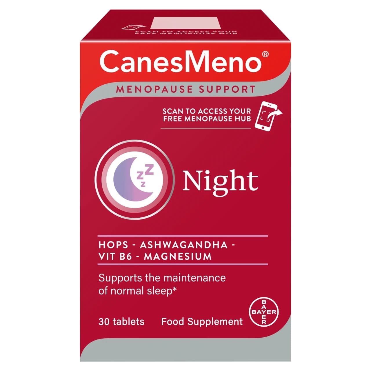 CanesMeno Menopause Support Night Tablets 30s Image 1