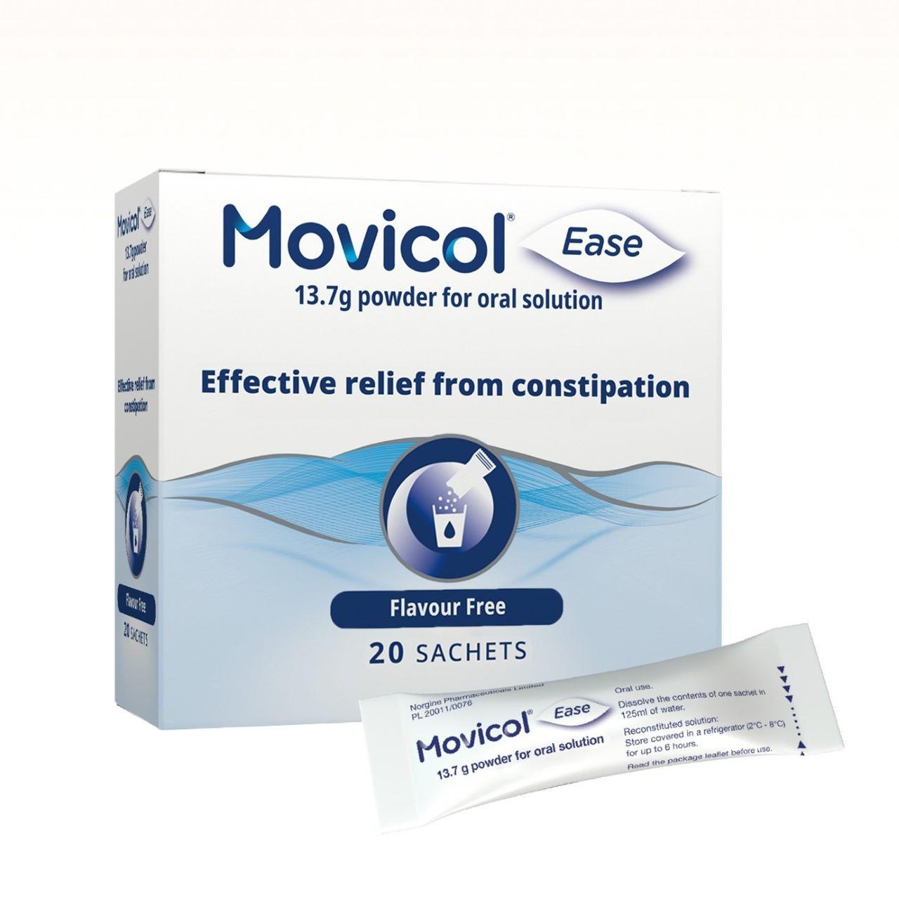 Movicol Ease Plain Sachet 20 Pack Image 1