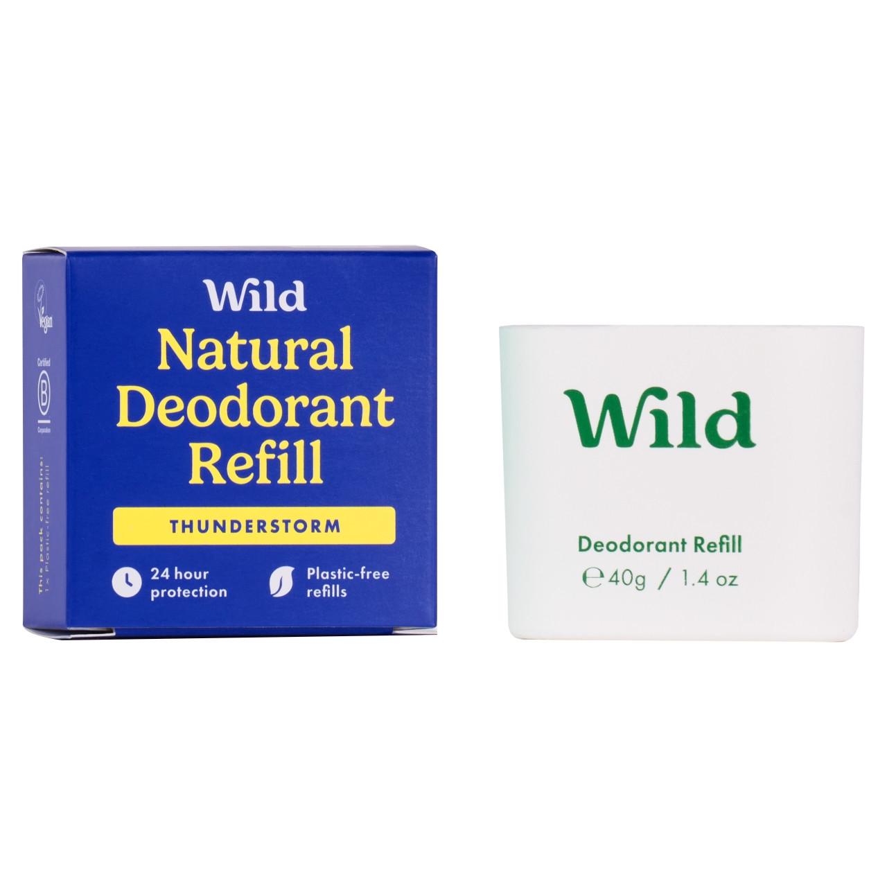 Wild Thunderstorm Deodorant Refill 40g Image 1