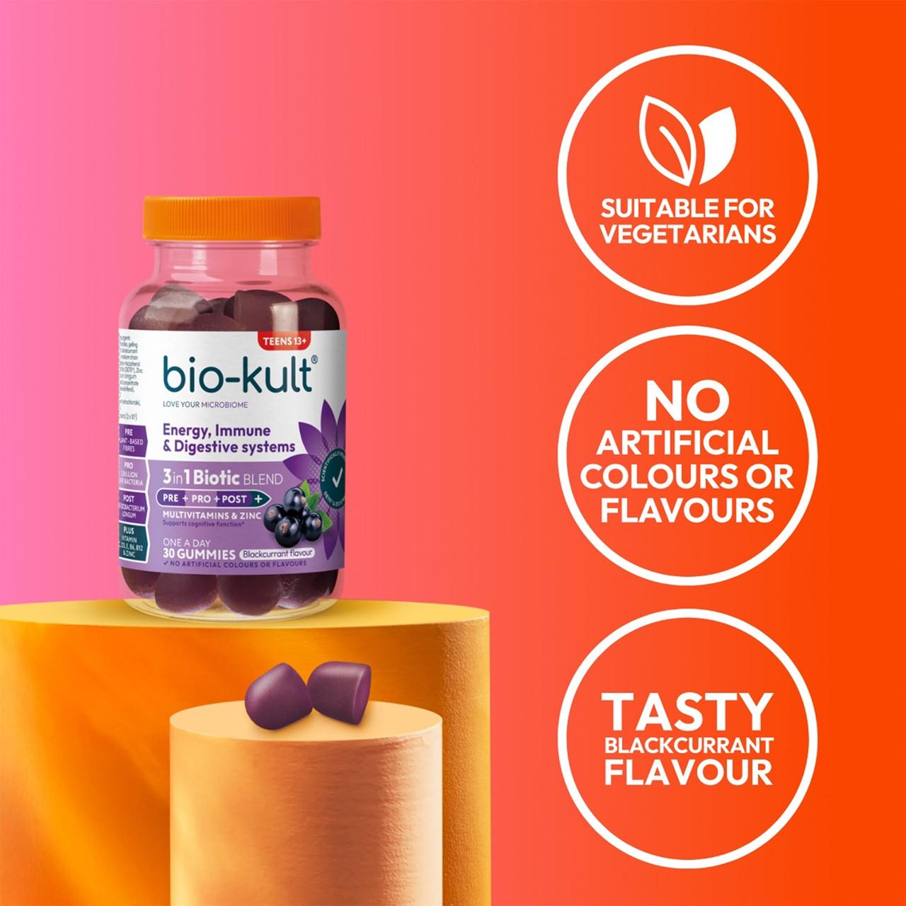 Bio-Kult 3in1 Biotic Blend Probiotic for Teens Blackcurrant 30 Gummies Image https://cdn11.bigcommerce.com/s-g585yu857h/images/stencil/1280w/products/7575/13228/159412-5__67926.1744633638.jpg1
