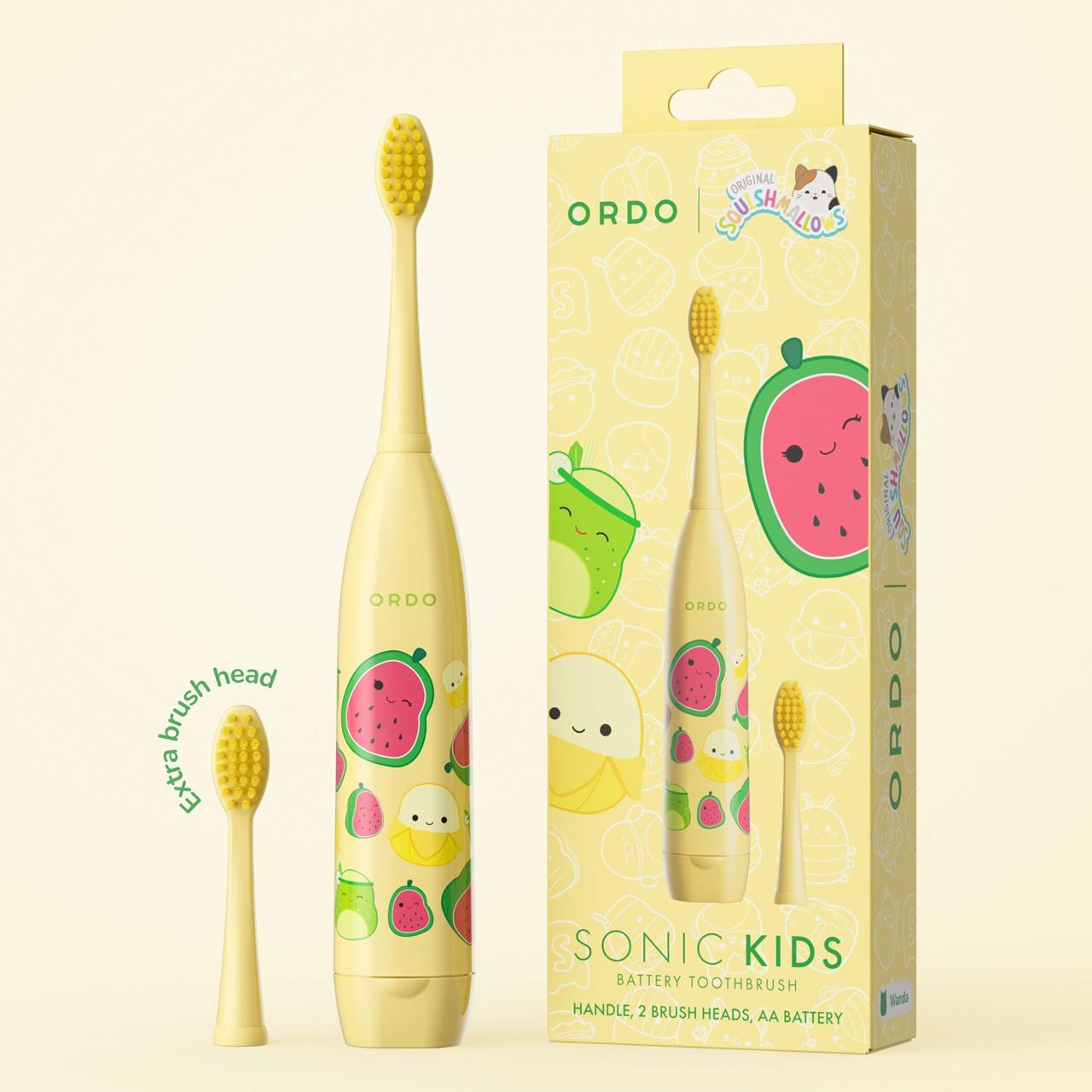 Ordo Sonic Kids Battery Toothbrush - Squishmallows Wanda Image 1