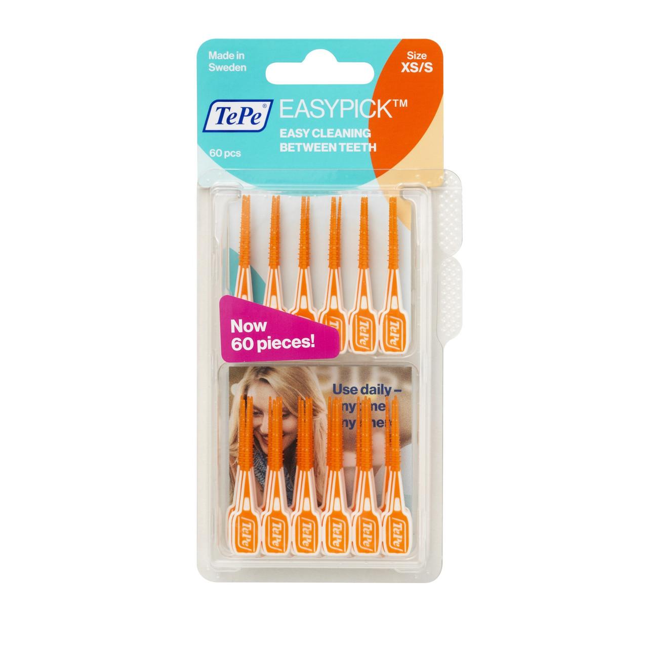 TePe EasyPick Toothpick Extra Small/Small 60 Pieces Image 1