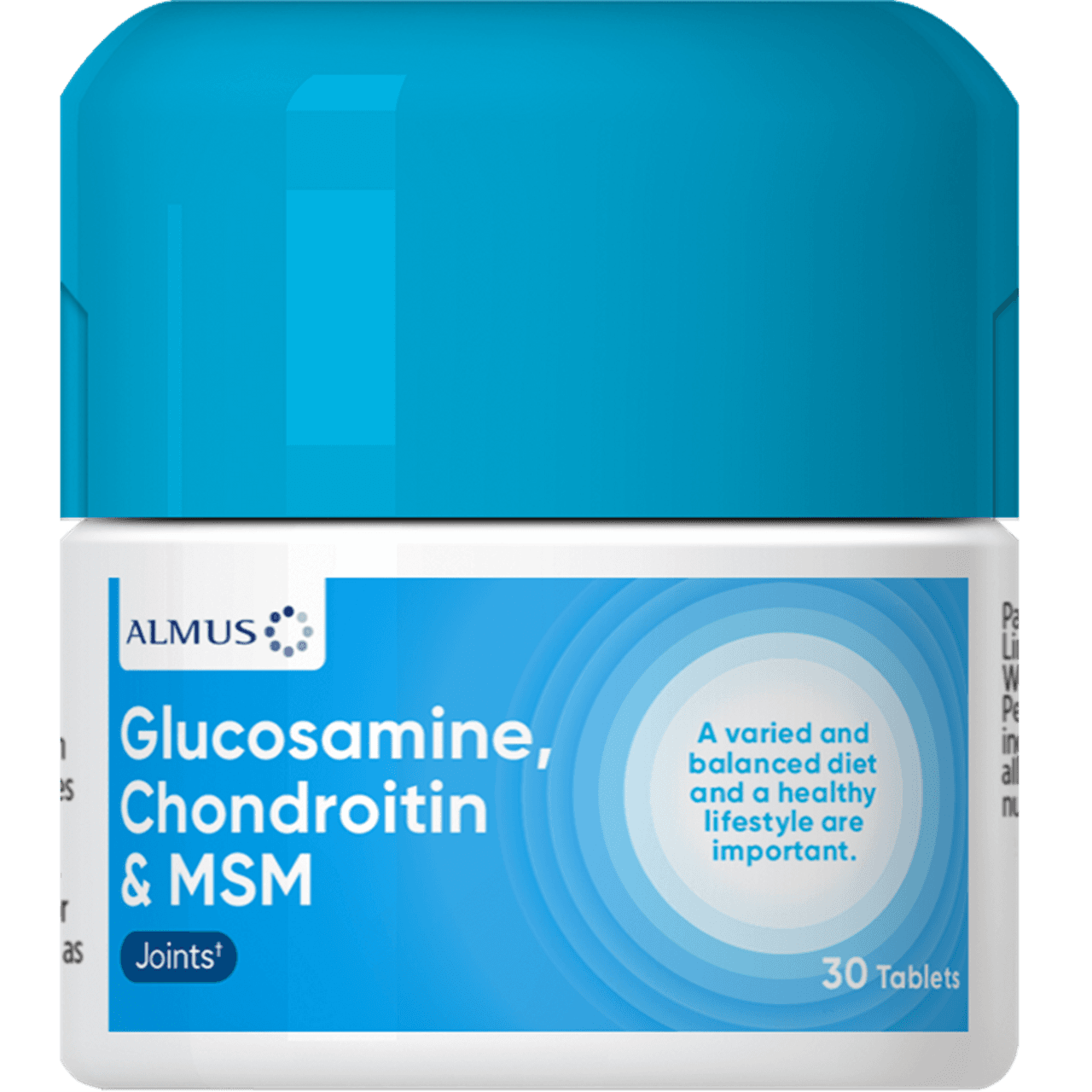 Almus Glucosamine Chondroitin & MSM 30 Tablet Image 1