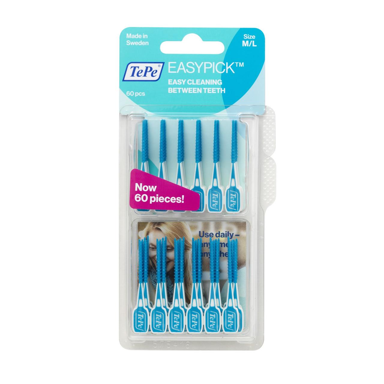 TePe EasyPick Toothpick Medium/Large 60 Pieces Image 1