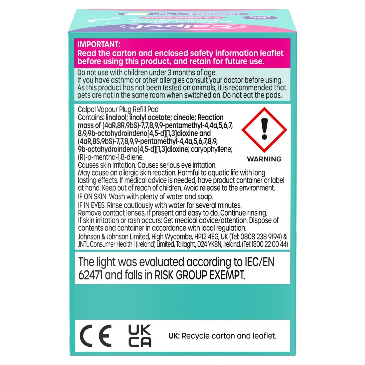 Calpol Orange Soothe & Care Vapour Plug & Nightlight 3+ Months Image https://cdn11.bigcommerce.com/s-g585yu857h/images/stencil/1280w/products/7988/38500/03574661646435_T16___55946.1787937251.jpg1