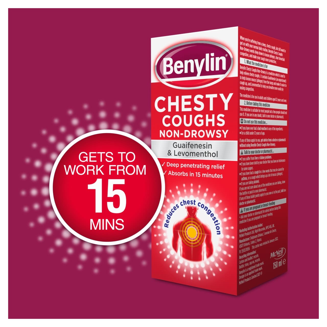 Benylin Chesty Cough Non Drowsy 150ml Image https://cdn11.bigcommerce.com/s-g585yu857h/images/stencil/1280w/products/7997/33573/05010123727703_T62___92088.1783004564.jpg1