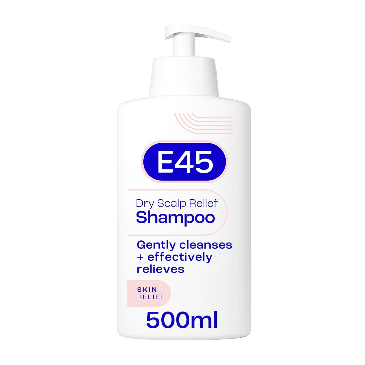 E45 Anti-Dandruff Shampoo for Itchy & Dry Scalp 500ml Image 1