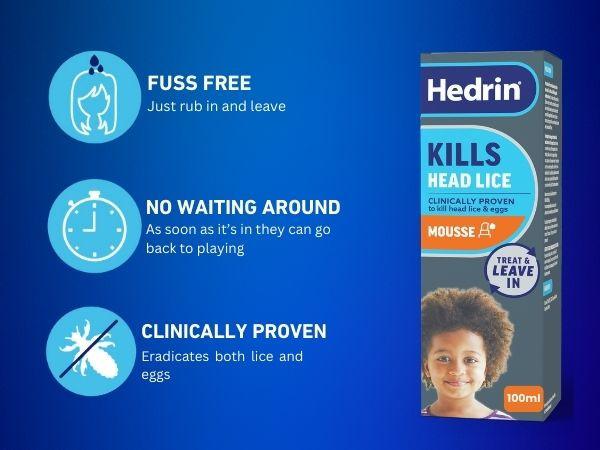 Hedrin Kills Head Lice Leave In Mousse 100ml Image https://cdn11.bigcommerce.com/s-g585yu857h/images/stencil/1280w/products/8271/19382/2._HEDRIN_LEAVE_IN_MOUSE___40119.1759154716.jpg1