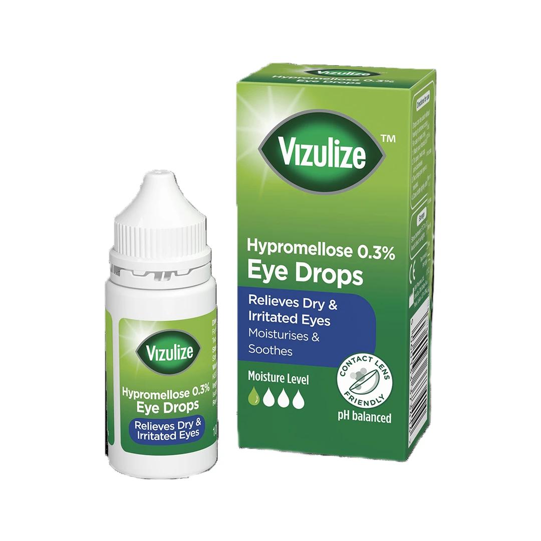 Vizulize Hypromellose 0.3% Eye Drops 10ml Image 1