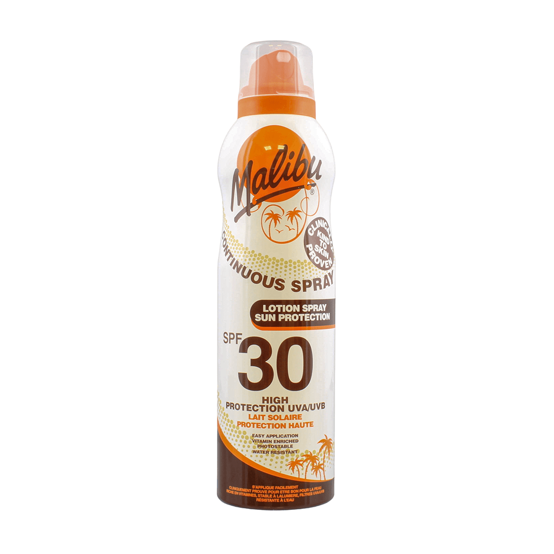 Malibu Continuous Spray Lotion SPF30 175ml Image 1