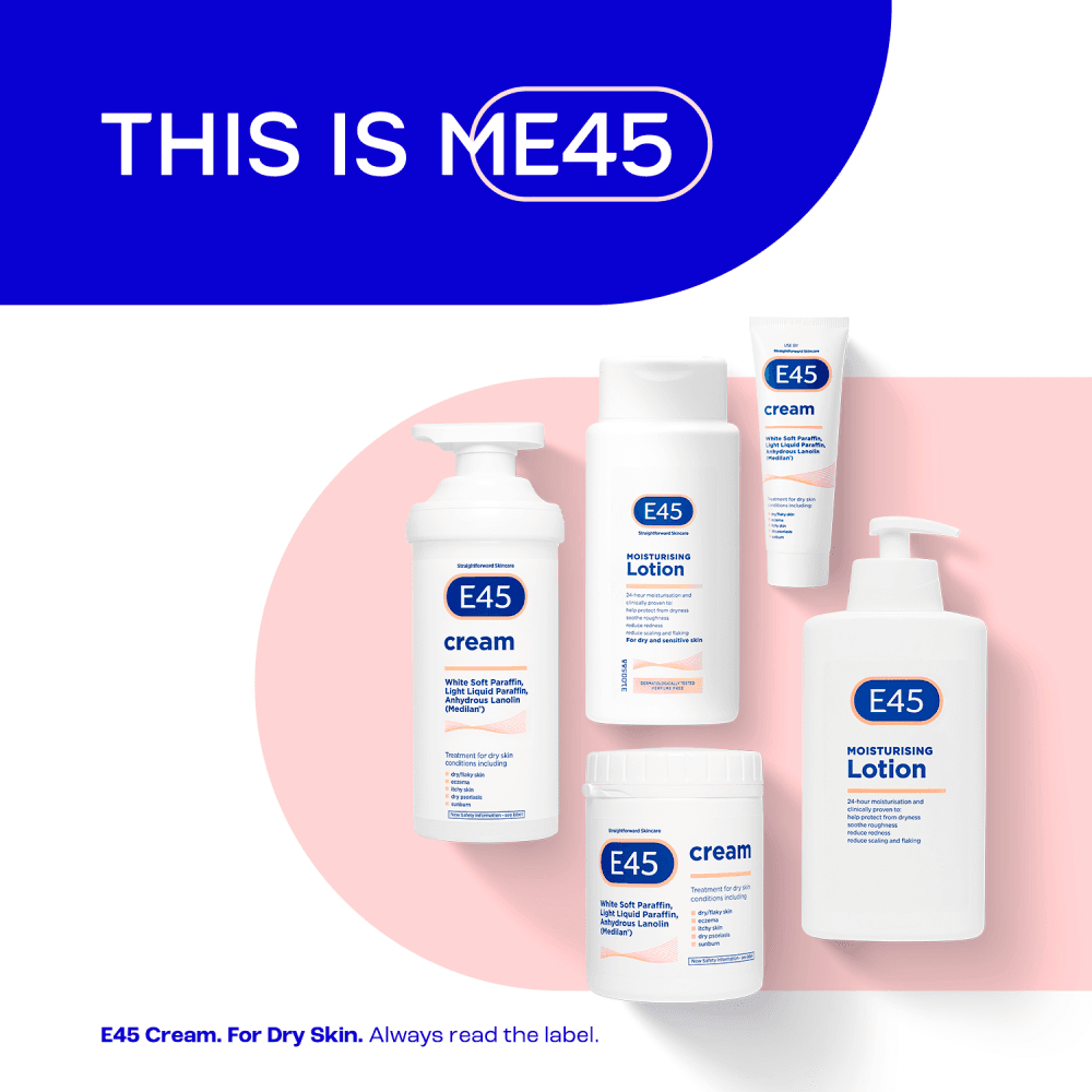 E45 Moisturiser Cream 500g Image https://cdn11.bigcommerce.com/s-g585yu857h/images/stencil/1280w/products/8973/16096/7350087736778_T64__18868.1751553255.png1