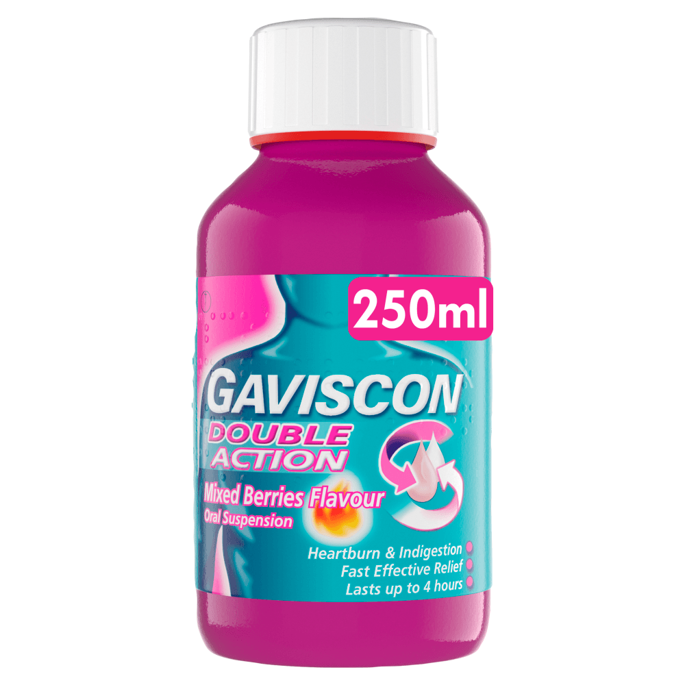 Gaviscon Double Action Mixed Berries 250ml Image 1