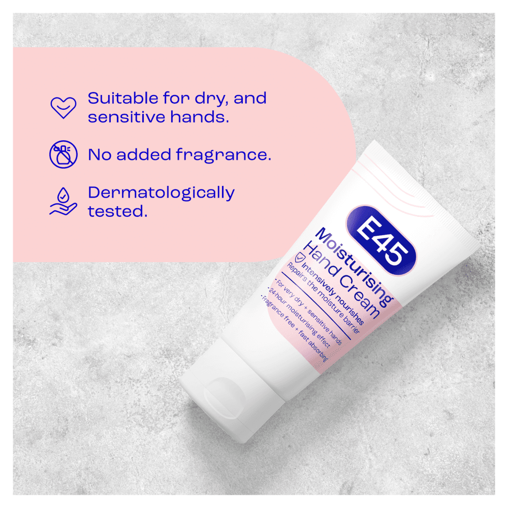 E45 Daily Hand Cream 50ml Image https://cdn11.bigcommerce.com/s-g585yu857h/images/stencil/1280w/products/9002/16116/7350087736297_T63__93327.1782895295.png1