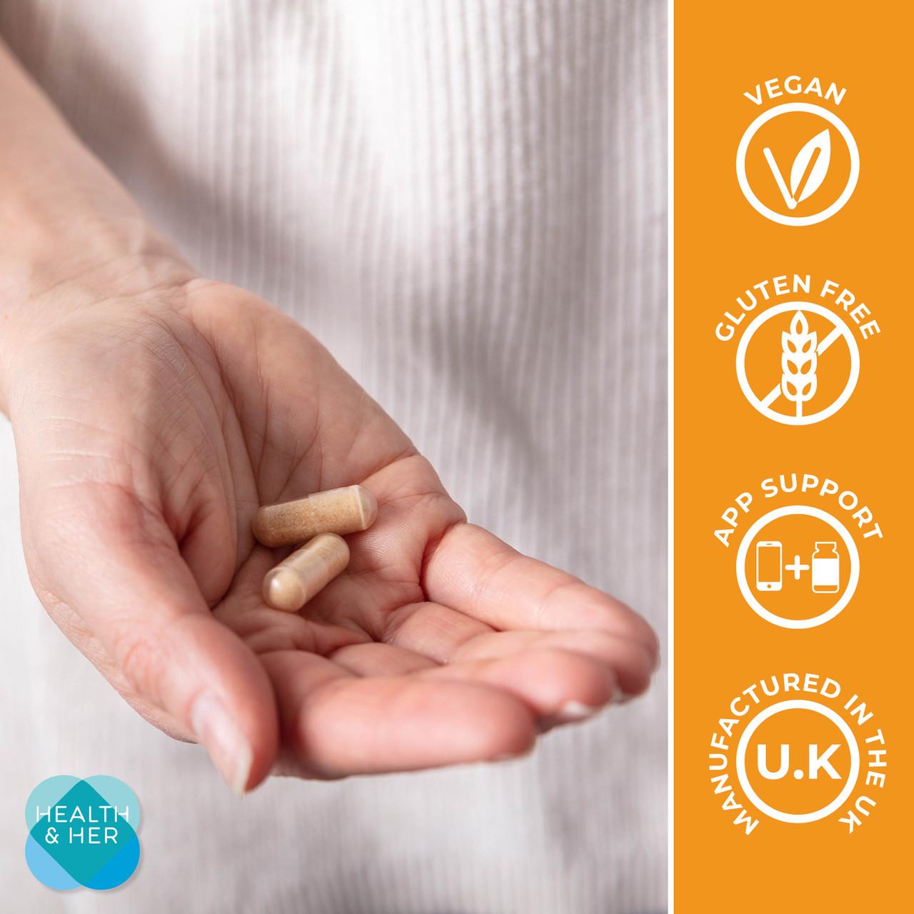 Health & Her Perimenopause Mind+ Multi Nutrient Support Supplement 30 Capsules Image https://cdn11.bigcommerce.com/s-g585yu857h/images/stencil/1280w/products/9004/30117/Peri_Mind_FULL_PACK_Listings12__46813.1778161643.jpg1