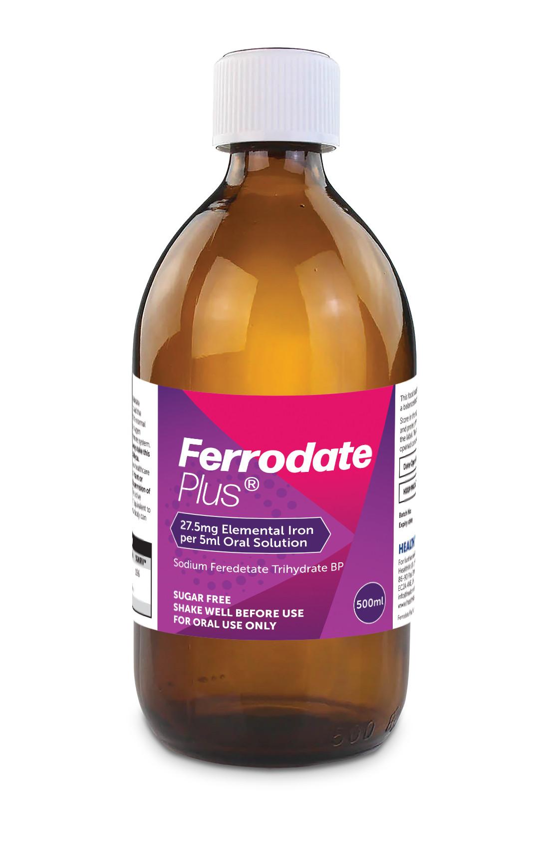 Ferrodate Plus 27.5mg-5ml Oral Solution Image 1