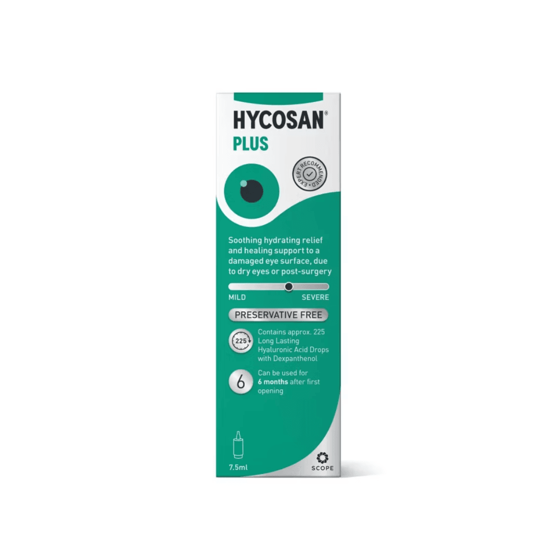 Hycosan Plus Eye Drops 7.5ml Image 1