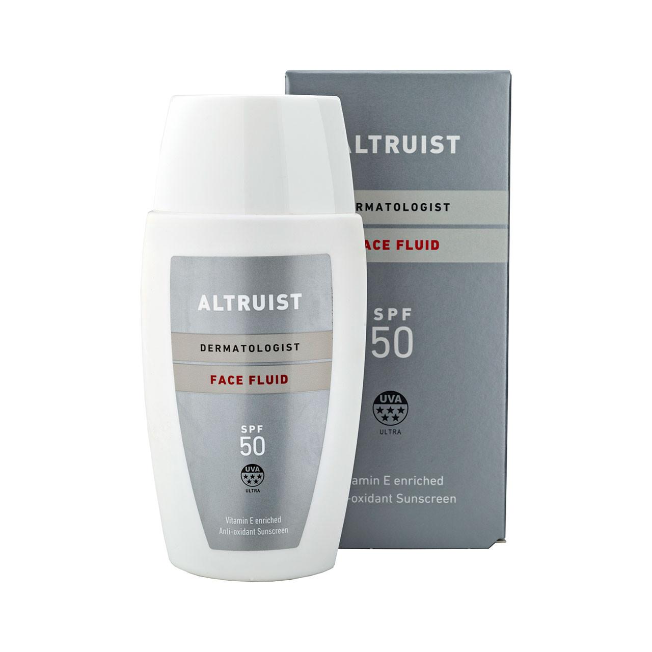 Altruist Face Fluid Sunscreen SPF50 50ml Image 1