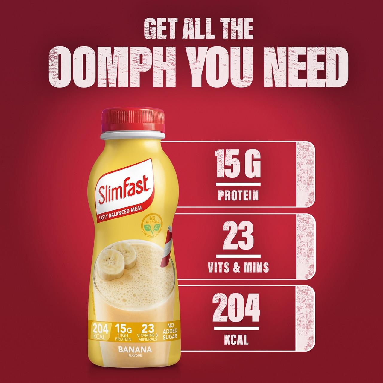 SlimFast Banana Ready to Drink 9 Day Supply 3 Packs Image https://cdn11.bigcommerce.com/s-g585yu857h/images/stencil/1280w/products/9953/16346/SlimFast-Milkshake-Multipack-Bottle-Banana__60340__76010.1745416332.1280.1280__13919.1752155581.jpg1