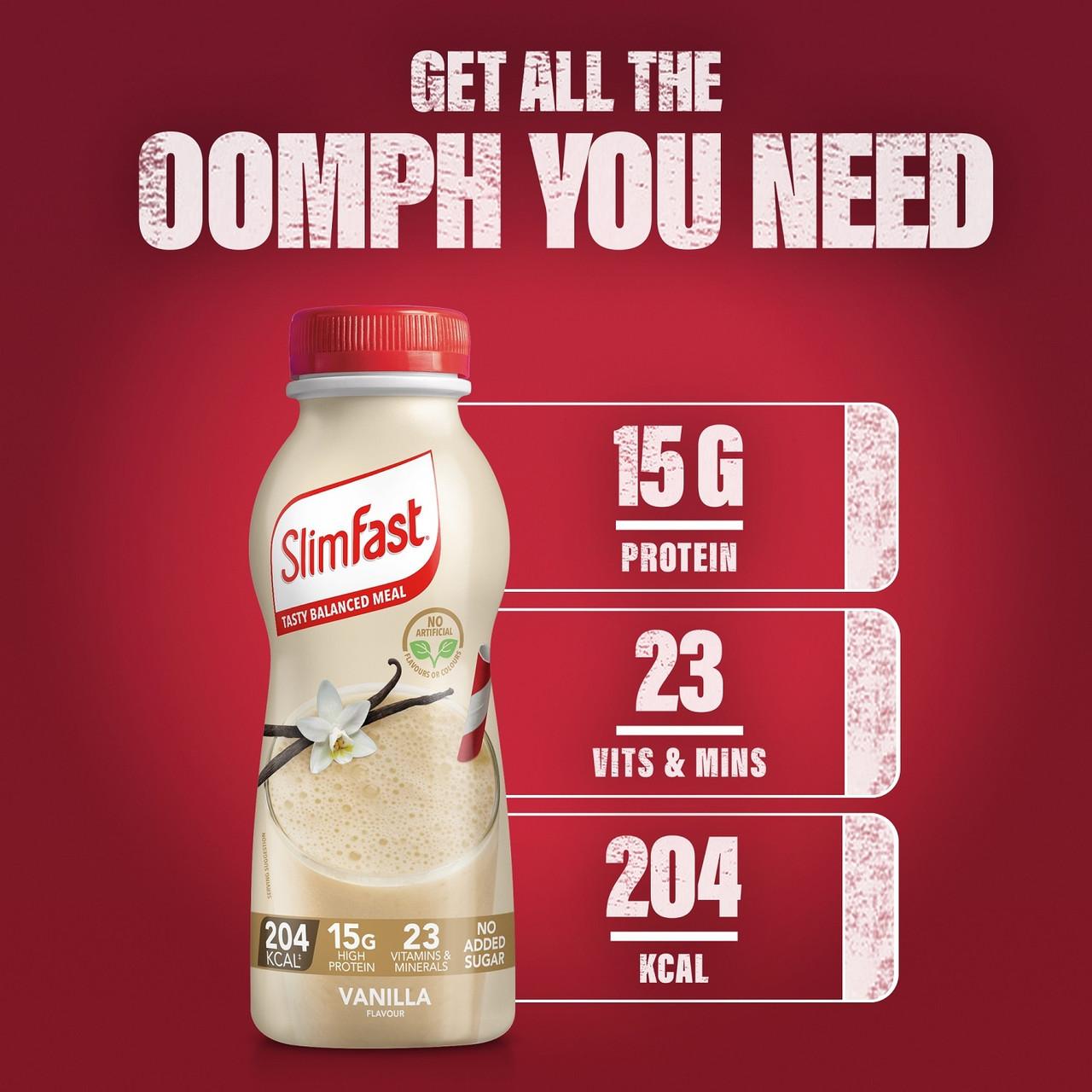 SlimFast Vanilla Ready to Drink 9 Day Supply 3 Packs Image https://cdn11.bigcommerce.com/s-g585yu857h/images/stencil/1280w/products/9955/16408/SlimFast-Milkshake-Multipack-Bottle-Vanilla__71778__63362.1745416462.1280.1280__52834.1782895669.jpg1