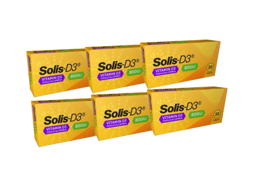 Solis-D3 800iu 30 Tablets Image 1