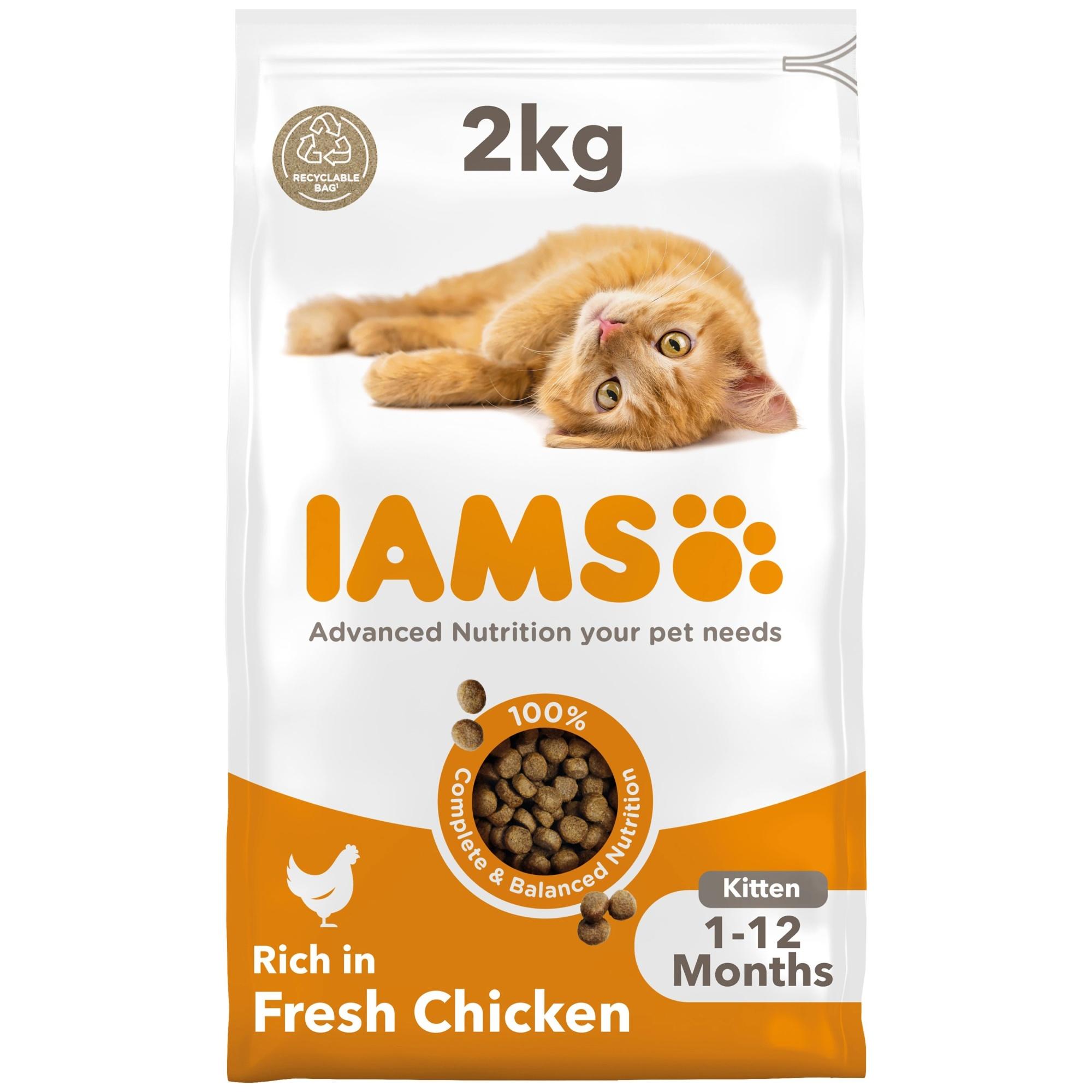 Iams Vitality Kitten With Fresh Chicken 2kg Image 1