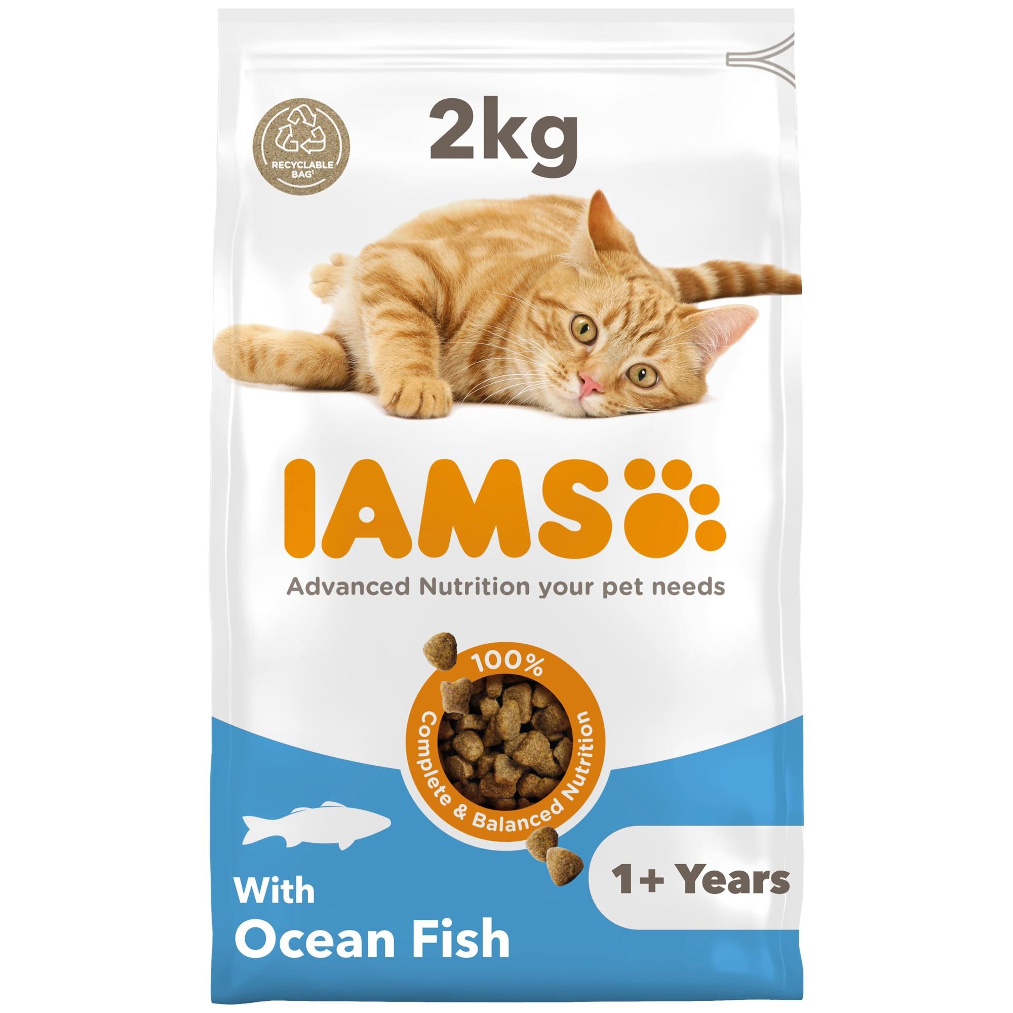 Iams Vitality Adult Cat With Ocean Fish 2kg Image 1