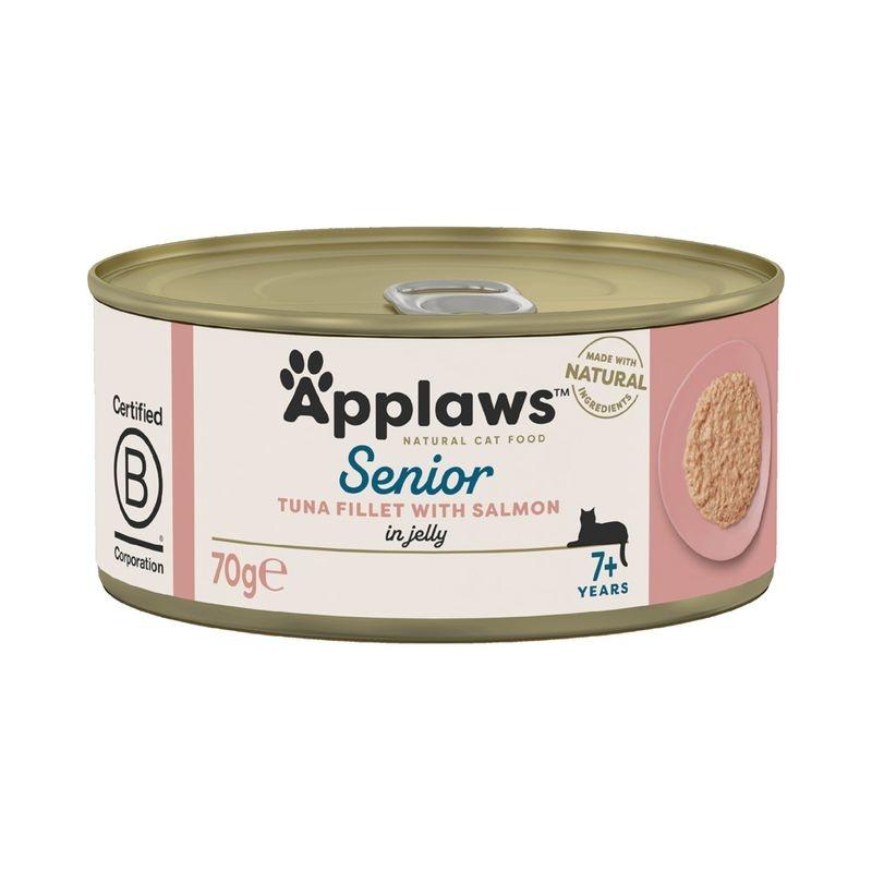 Applaws Senior Wet Cat Food Tuna With Salmon 24 x 70g Image 1