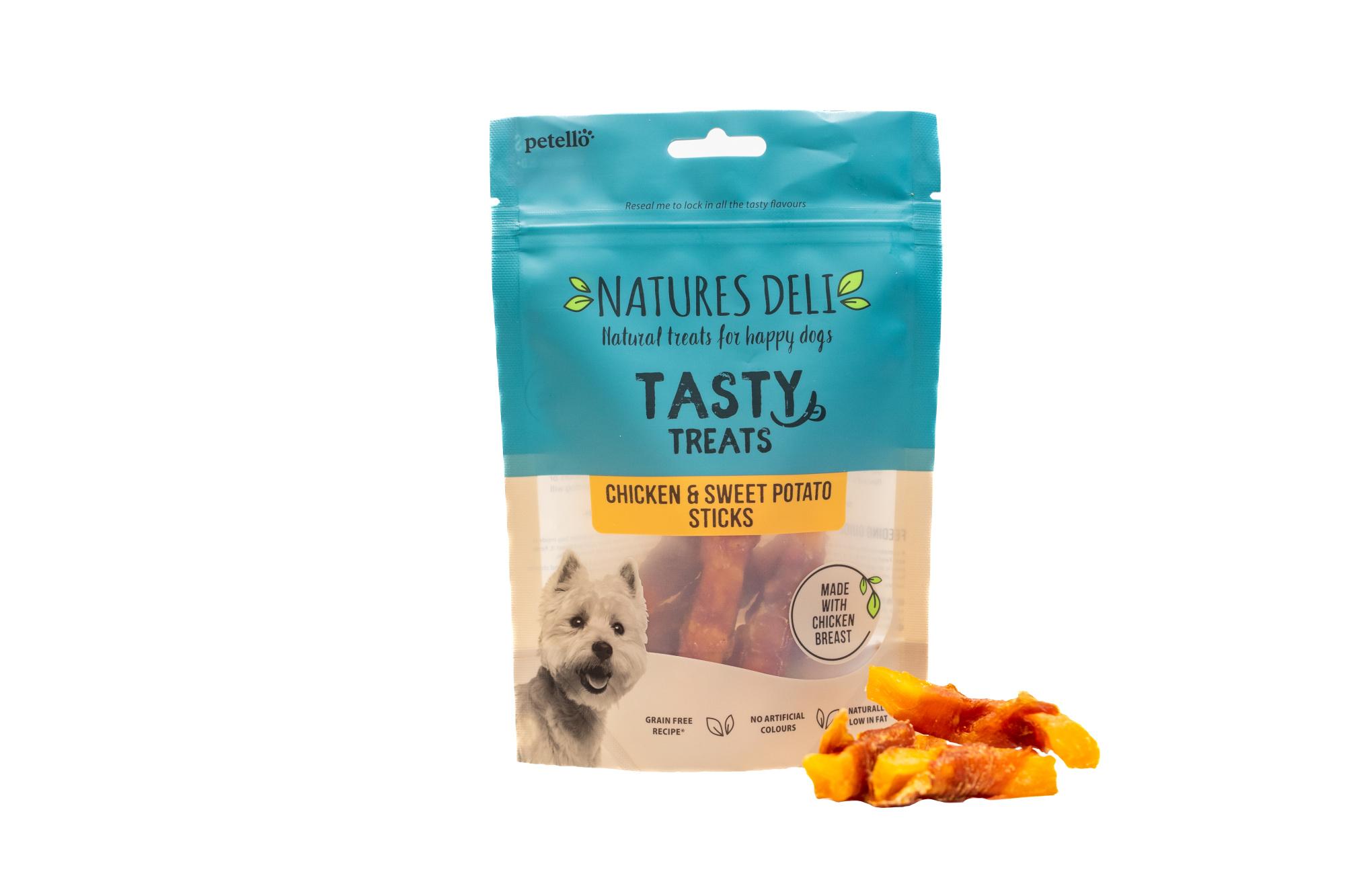 Natures Deli Chicken And Sweet Potato Stick for Dogs 100g Image 1
